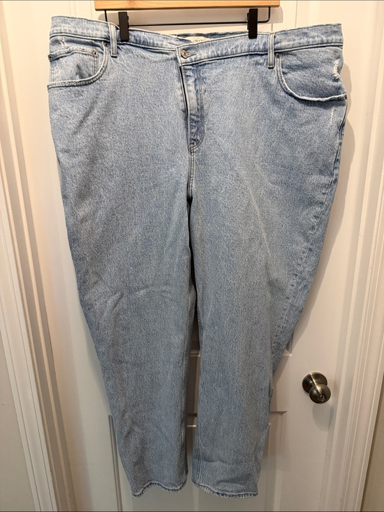 Abercrombie & Fitch Denim - Abercrombie & Fitch 90s Straight Ultra High Rise Curve Love